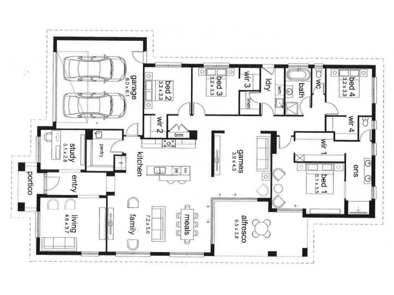 109 Sanctuary Drive, Kialla VIC 3631 Floorplan