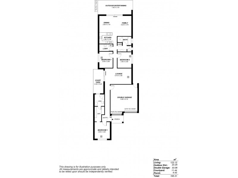 22 Bolingbroke Avenue, Fulham Gardens SA 5024 Floorplan