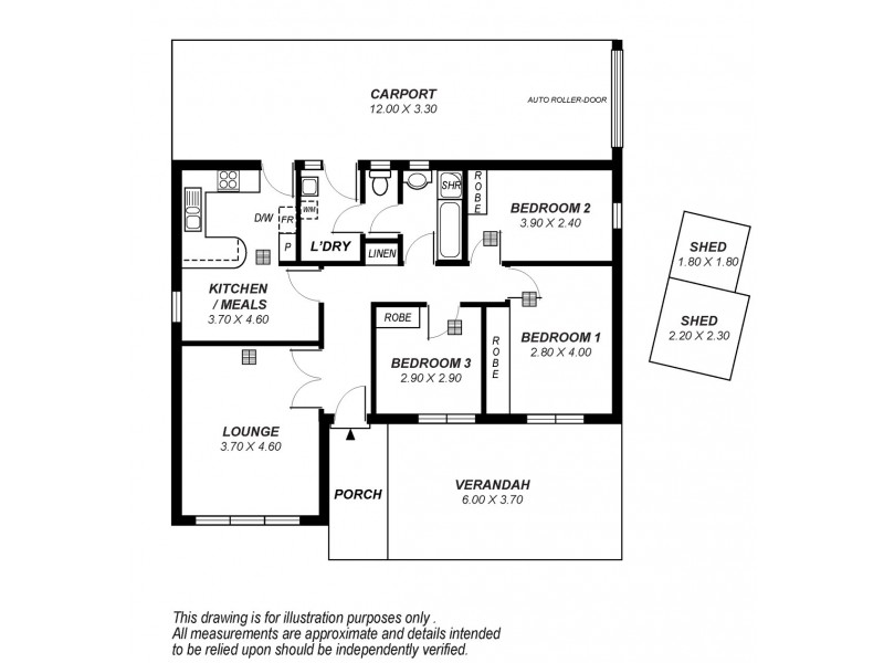 51 Hartley Road, Flinders Park SA 5025 Floorplan