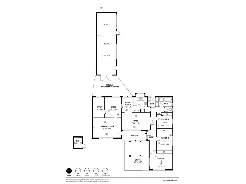 14 Derby Street, Grange SA 5022 Floorplan