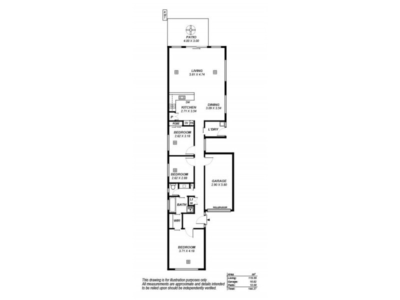 36 Gibson Street, West Beach SA 5024 Floorplan