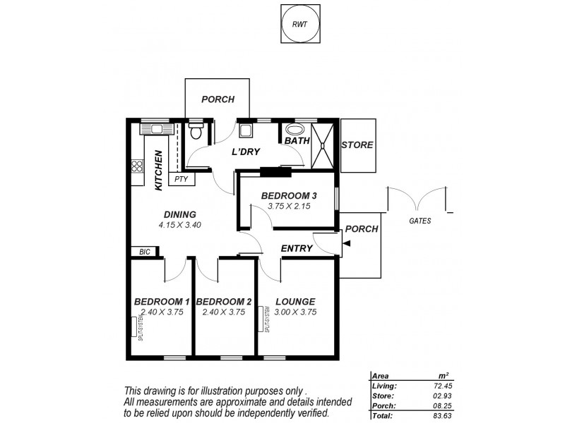 18 Tyne Avenue, Kilburn SA 5084 Floorplan