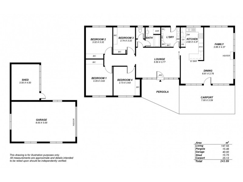 132 Cudmore Terrace, Henley Beach SA 5022 Floorplan