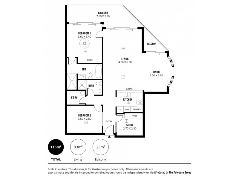 36/155 Brebner Drive, West Lakes SA 5021 Floorplan