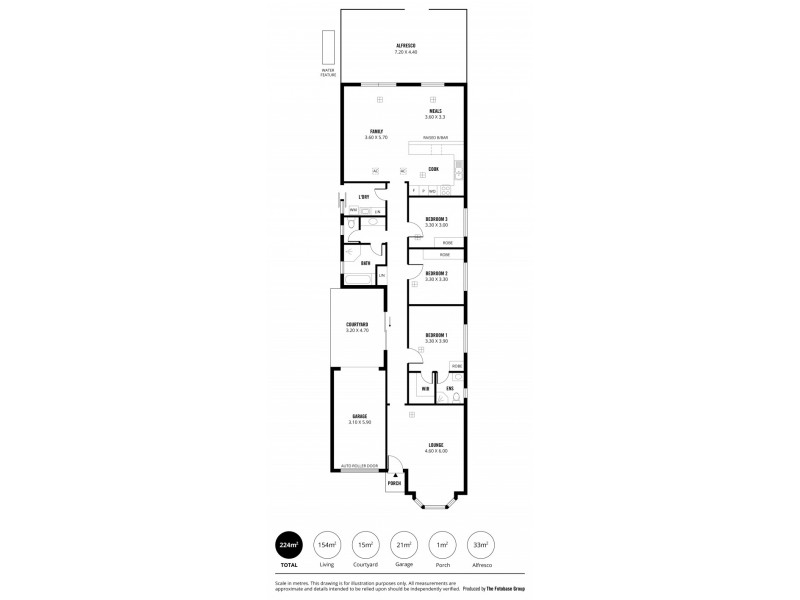 76 Torres Ave, Flinders Park SA 5025 Floorplan