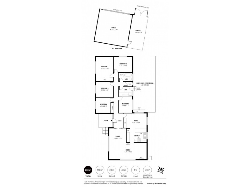 6 Kimba Grove, Pasadena SA 5042 Floorplan