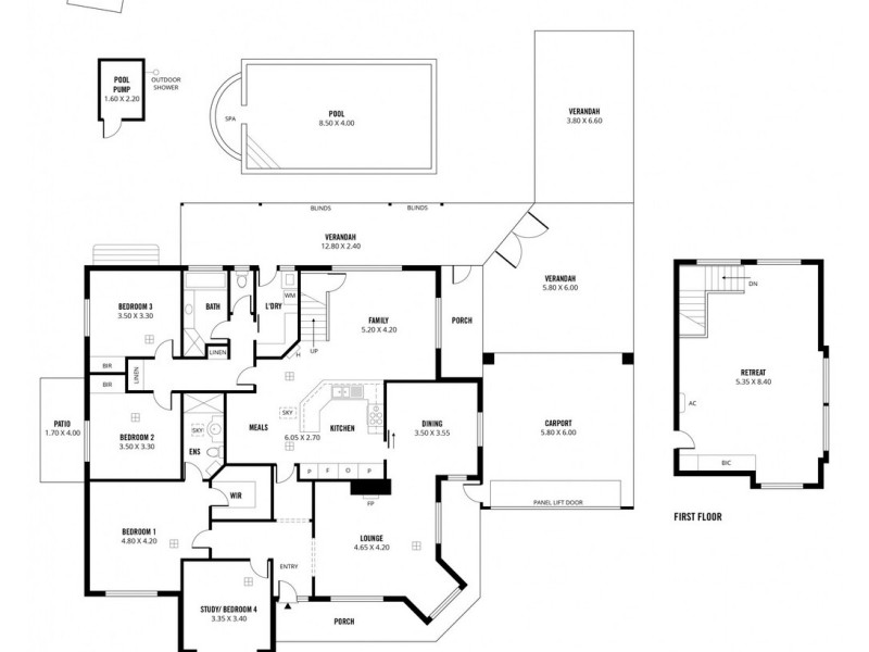 8 Comley Court, Novar Gardens SA 5040 Floorplan
