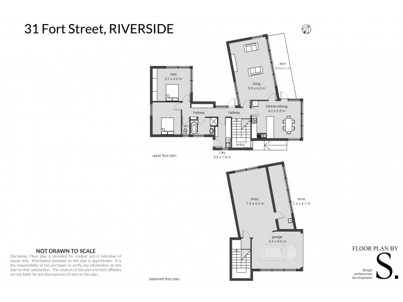 31 Fort Street, Riverside TAS 7250 Floorplan