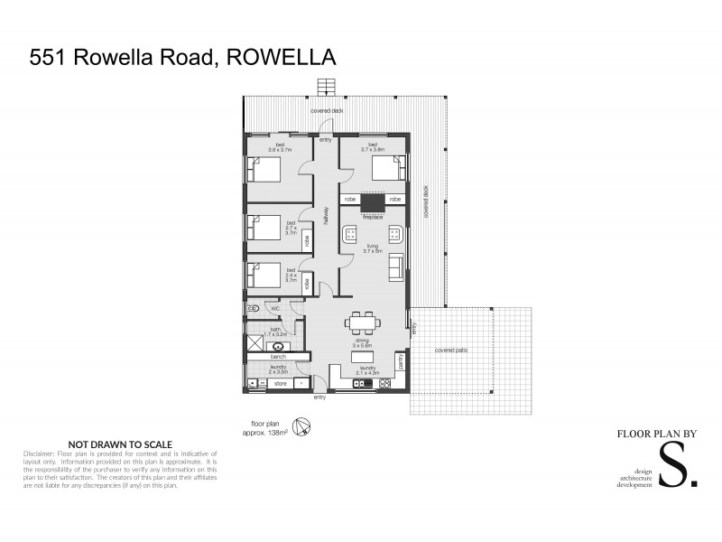 551 Rowella Road, Rowella TAS 7270 Floorplan