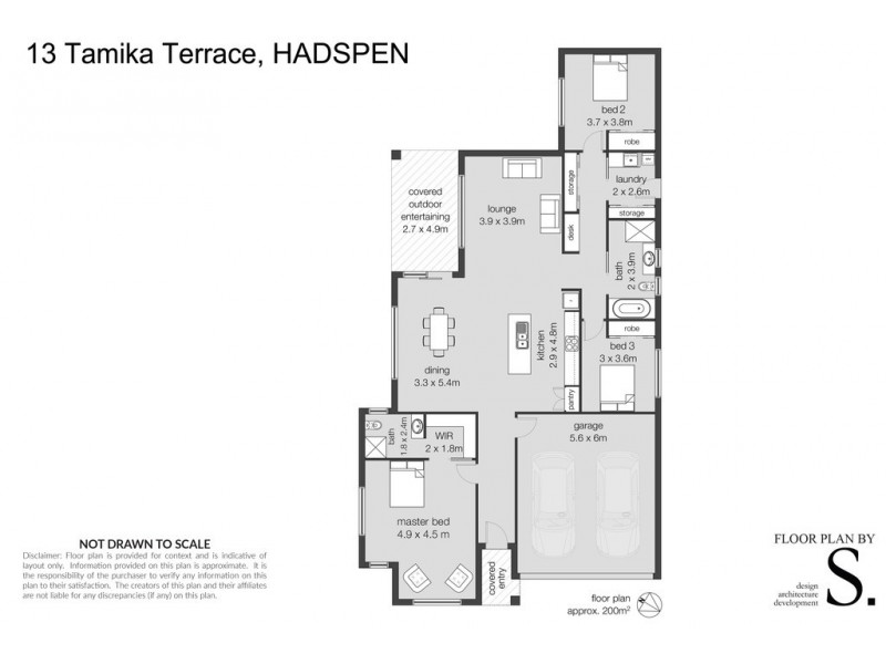 13 Tamika Terrace, Hadspen TAS 7290 Floorplan