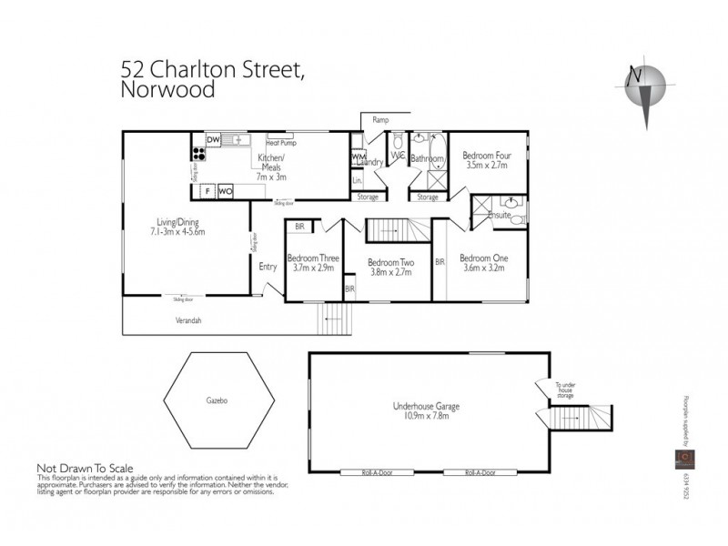 52 Charlton Street, Norwood TAS 7250 Floorplan