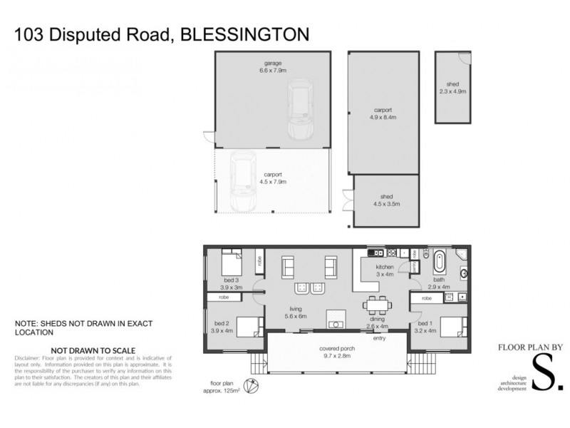 103 Disputed Road, Blessington TAS 7212 Floorplan
