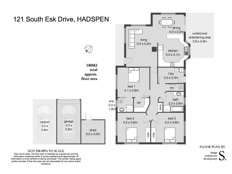 121 South Esk Drive, Hadspen TAS 7290 Floorplan