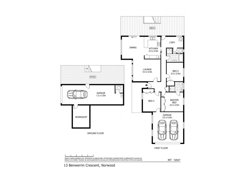 13 Benwerrin Crescent, Norwood TAS 7250 Floorplan
