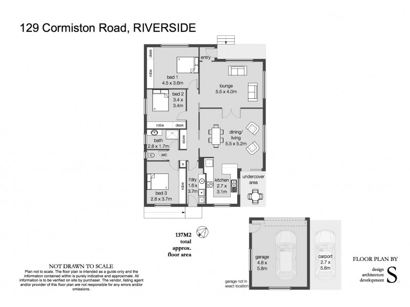 129 Cormiston Road, Riverside TAS 7250 Floorplan