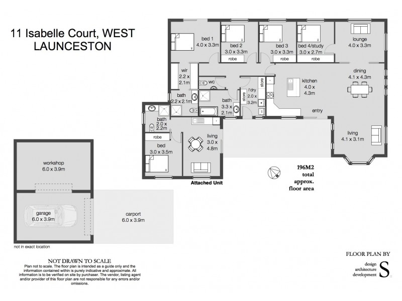 11 Isabelle Court, West Launceston TAS 7250 Floorplan