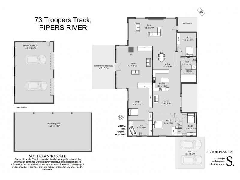 73 Troopers Track, Pipers River TAS 7252 Floorplan