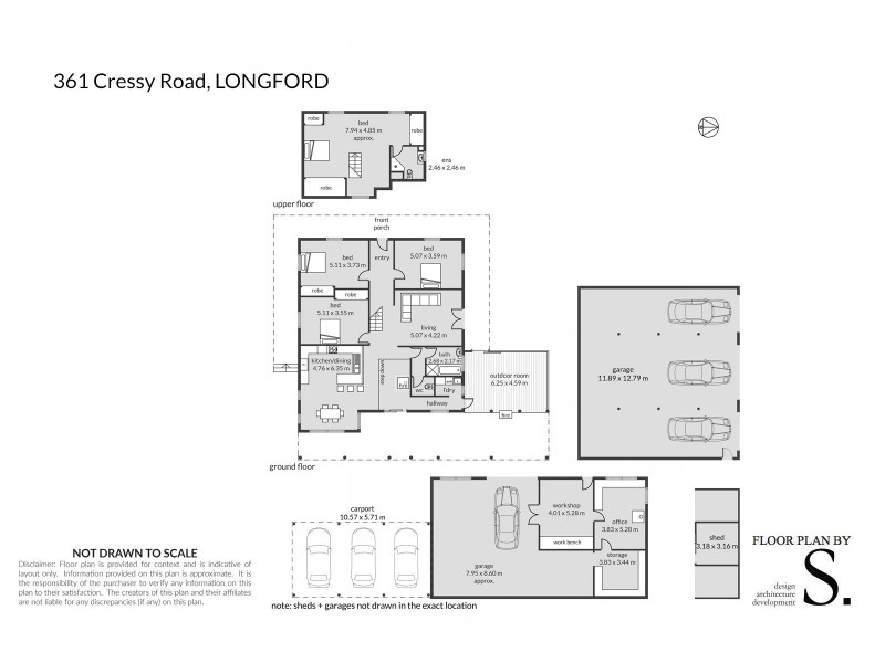 361 Cressy Road, Longford TAS 7301 Floorplan