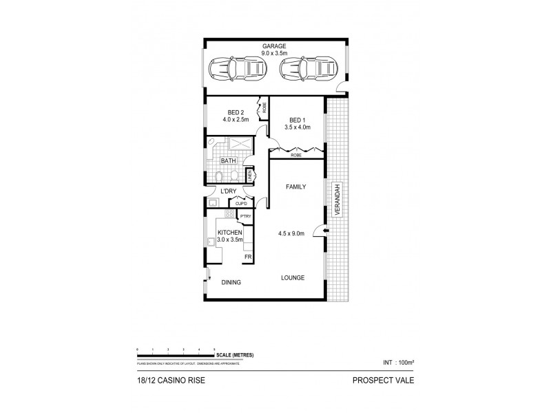 18/12 Casino Rise, Prospect Vale TAS 7250 Floorplan