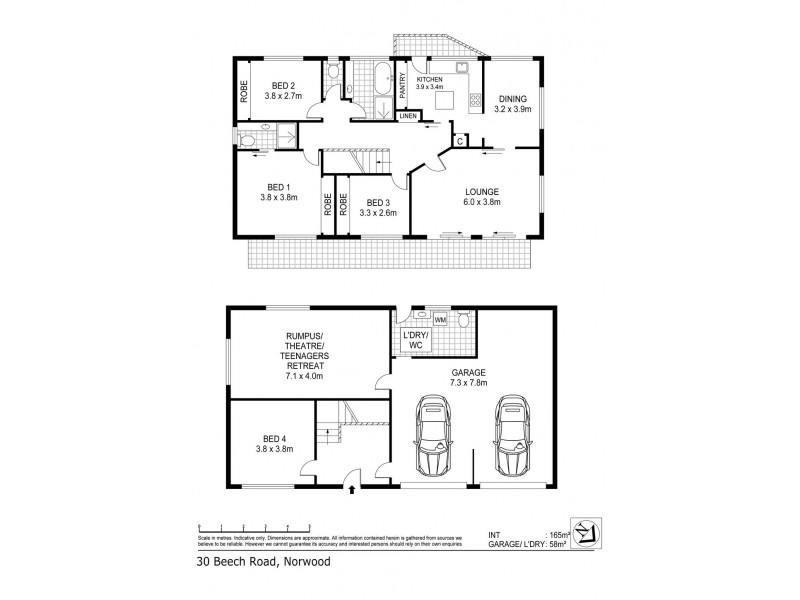 30 Beech ROAD, Norwood TAS 7250 Floorplan