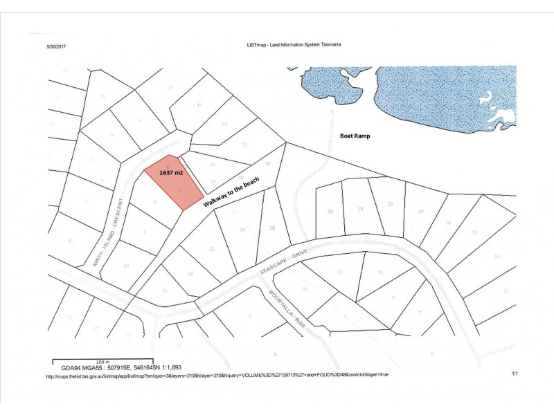 8 Ninth Island Crescent, Lulworth TAS 7252 Floorplan