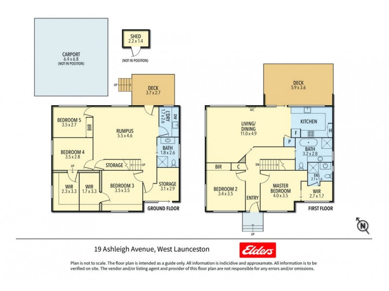19 Ashleigh Avenue, West Launceston TAS 7250 Floorplan