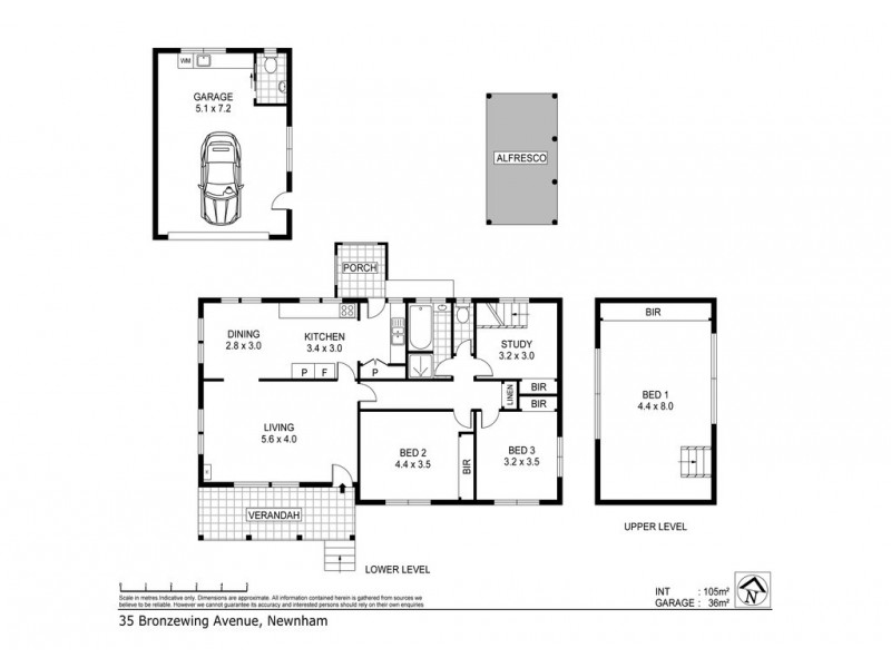 35 Bronzewing Avenue, Newnham TAS 7248 Floorplan