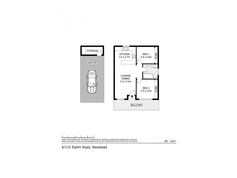 6/115A Elphin Road, Newstead TAS 7250 Floorplan