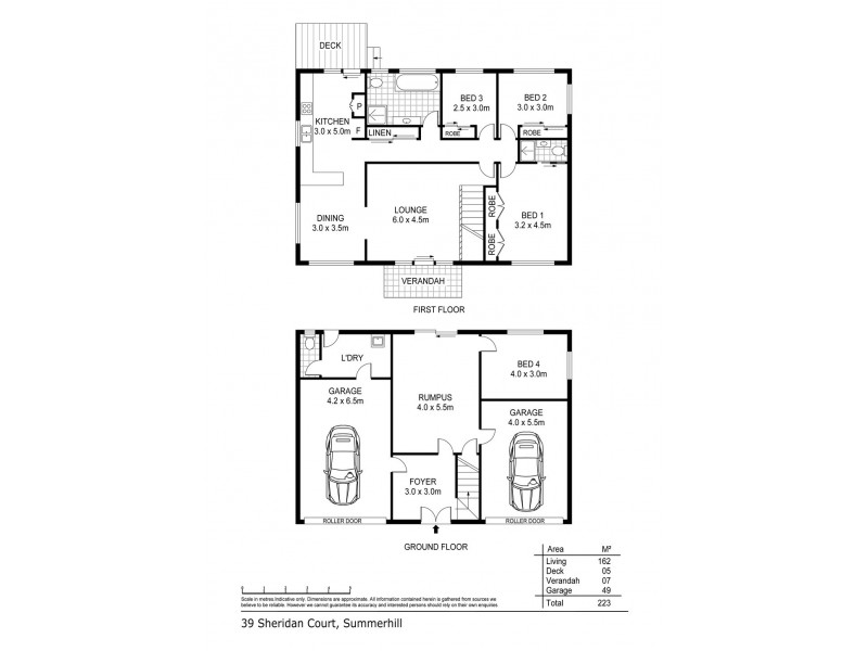39 Sheridan Court, Summerhill TAS 7250 Floorplan