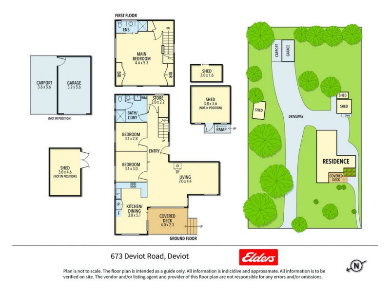 673 DEVIOT ROAD, Deviot TAS 7275 Floorplan