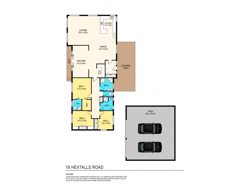 18 Hextalls Road, Lebrina TAS 7254 Floorplan