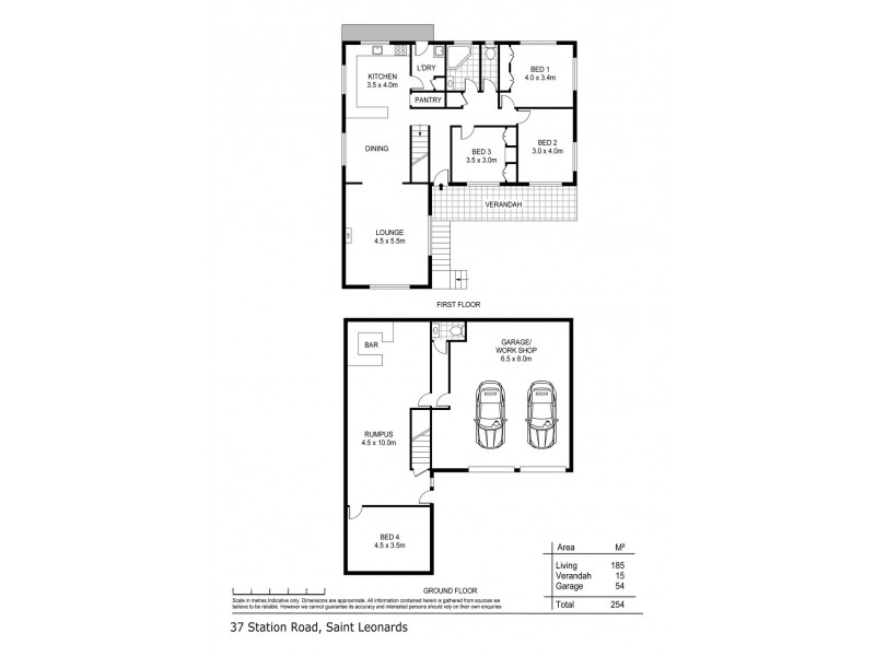 37 Station Road, St Leonards TAS 7250 Floorplan