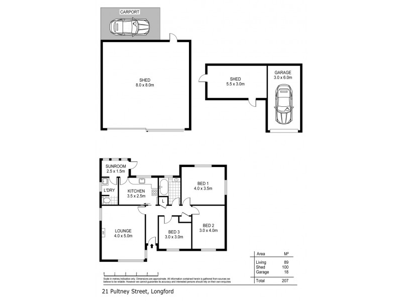 21 Pultney Street, Longford TAS 7301 Floorplan