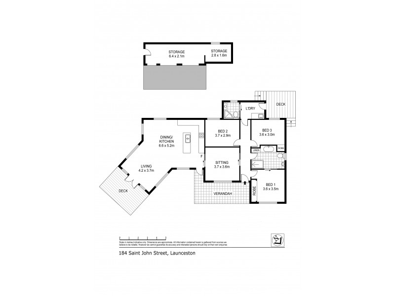 184 St John St, Launceston TAS 7250 Floorplan