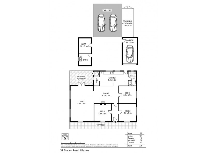 32 Station Road, Lilydale TAS 7268 Floorplan