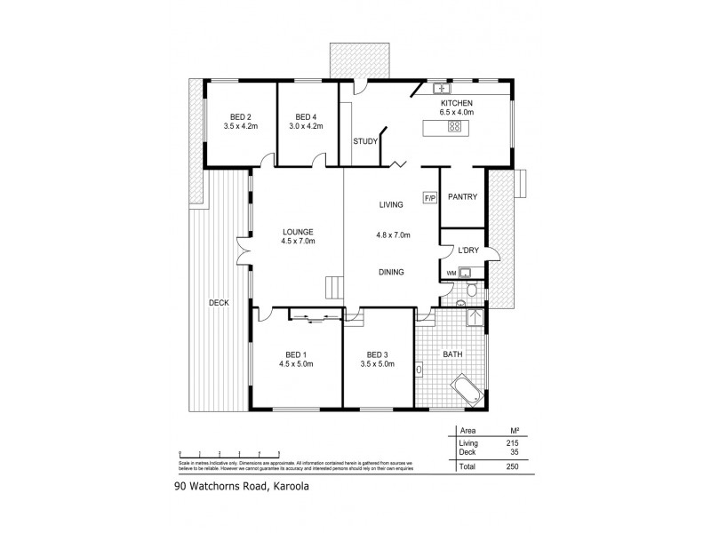 90 Watchorns Road, Karoola TAS 7267 Floorplan
