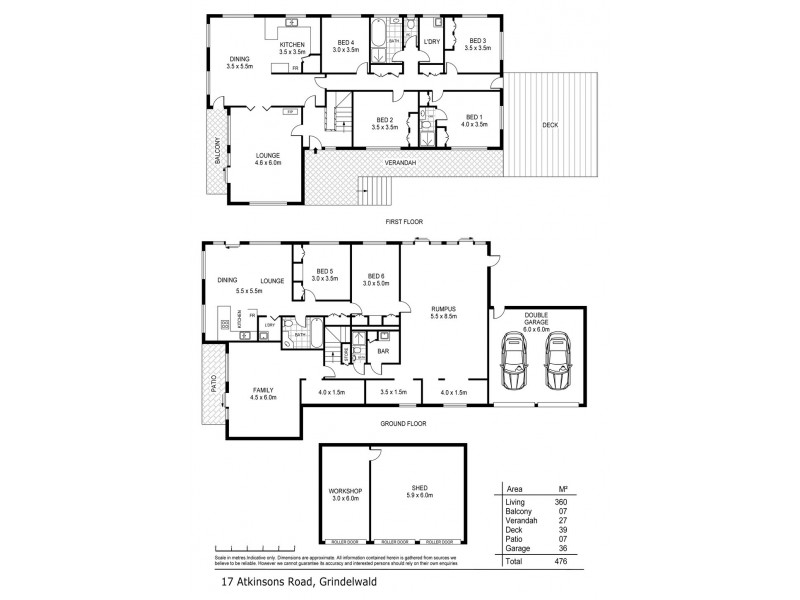 17 Atkinsons Road, Grindelwald TAS 7277 Floorplan