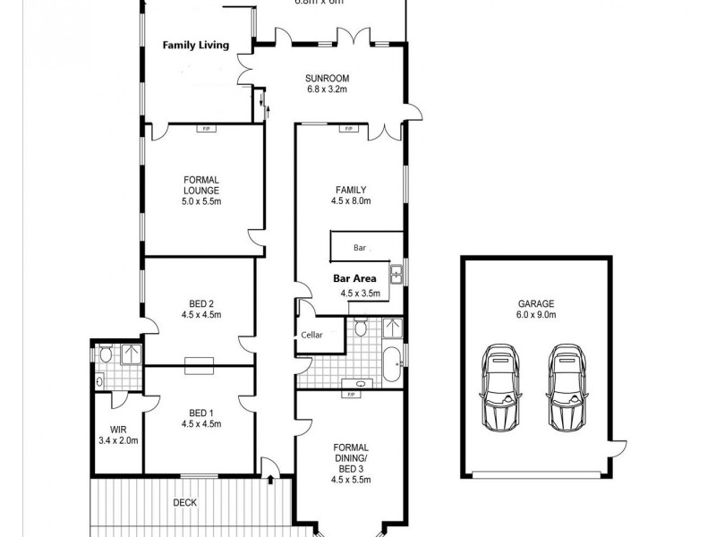 13 Ray Street, Invermay TAS 7248 Floorplan