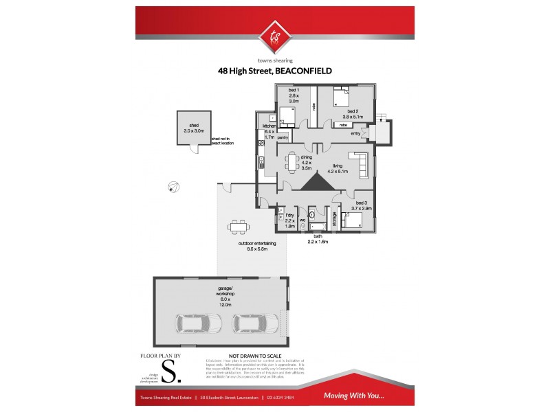 48 High Street, Beaconsfield TAS 7270 Floorplan