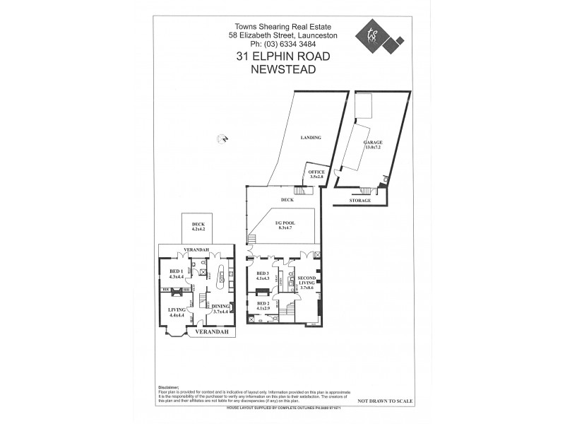 31 Elphin Road, Launceston TAS 7250 Floorplan