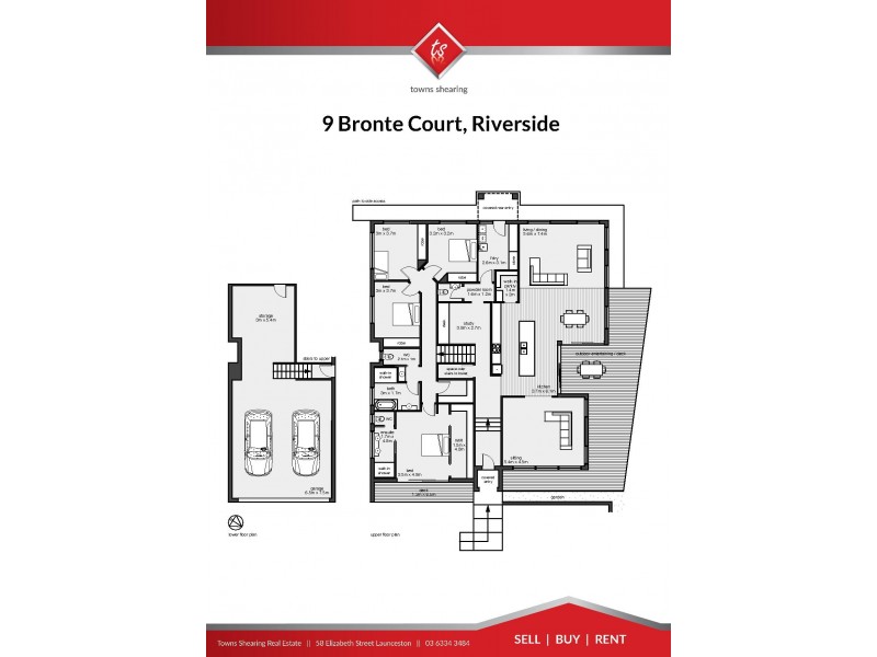 9 Bronte Court, Riverside TAS 7250 Floorplan