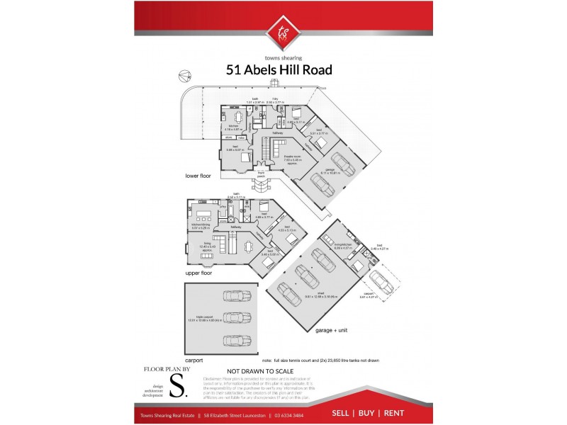 51 Abels Hill Road, St Leonards TAS 7250 Floorplan