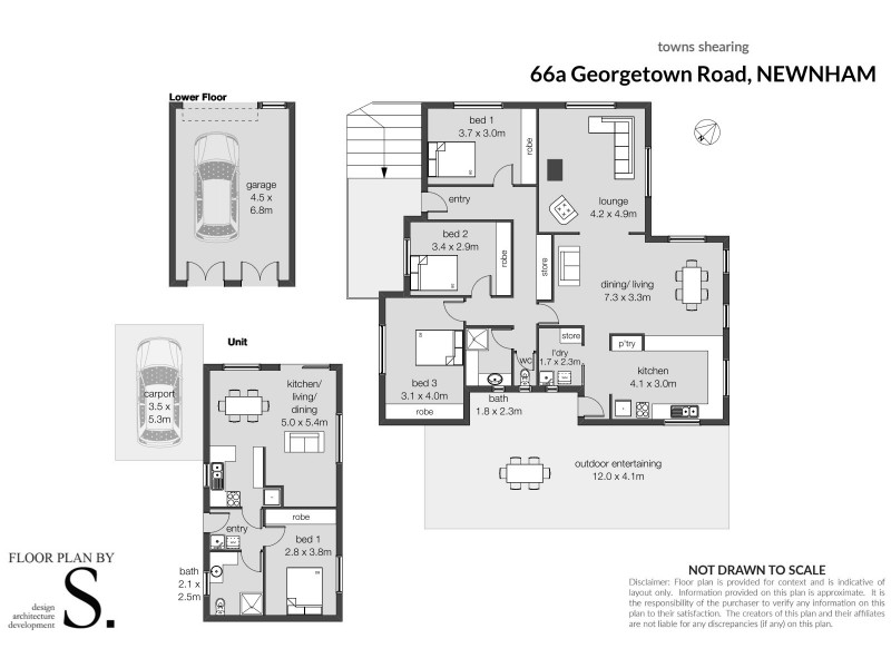 66A George Town Road, Newnham TAS 7248 Floorplan