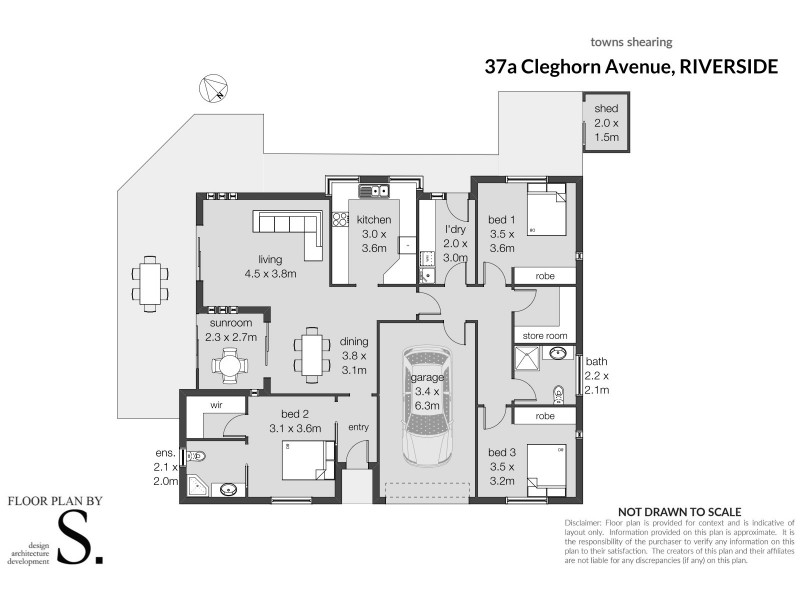 37a Cleghorn Avenue, Riverside TAS 7250 Floorplan