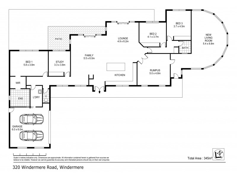 320 Windermere Road, Windermere TAS 7252 Floorplan