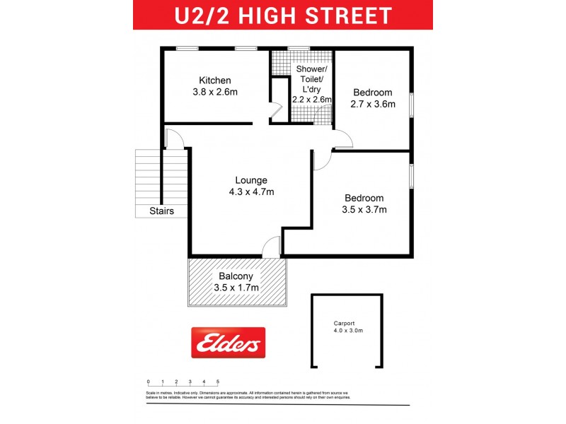 2/2 High Street, Launceston TAS 7250 Floorplan