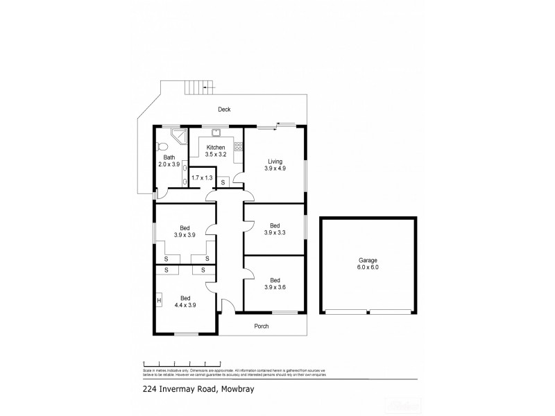 224 Invermay Road, Mowbray TAS 7248 Floorplan