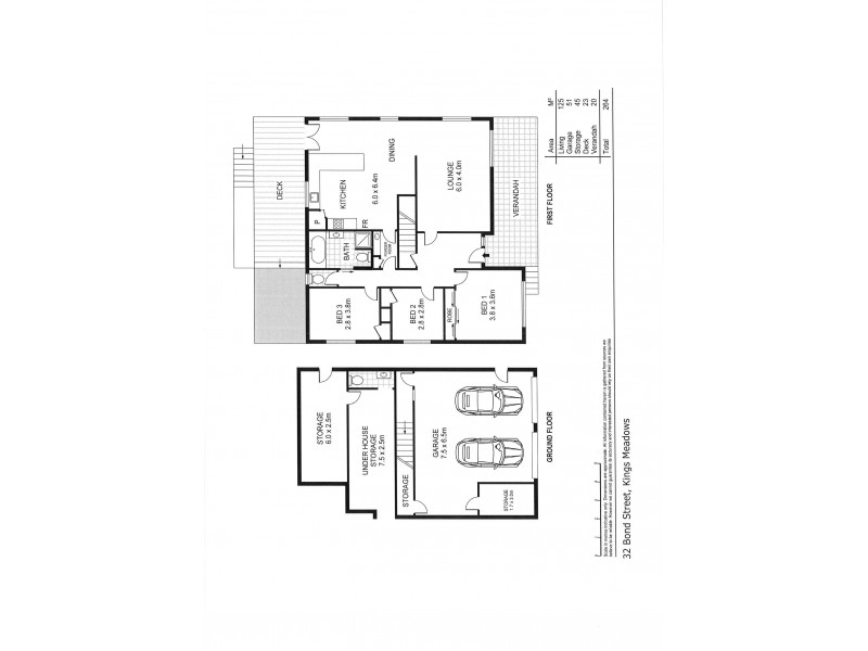 32 Bond Street, Kings Meadows TAS 7249 Floorplan
