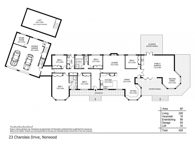 23 Charolais Drive, Norwood TAS 7250 Floorplan