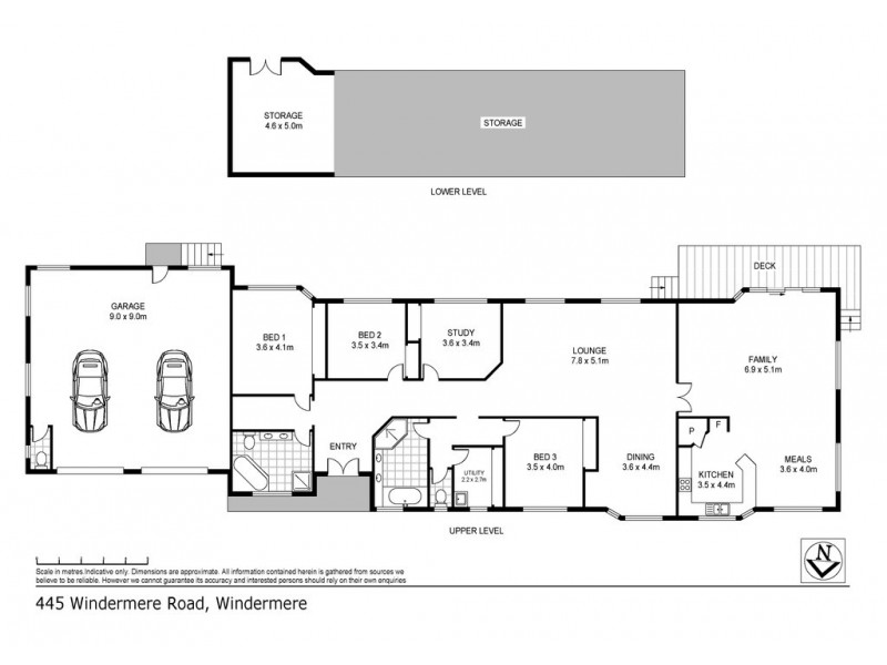 445 Windermere Road, Windermere TAS 7252 Floorplan